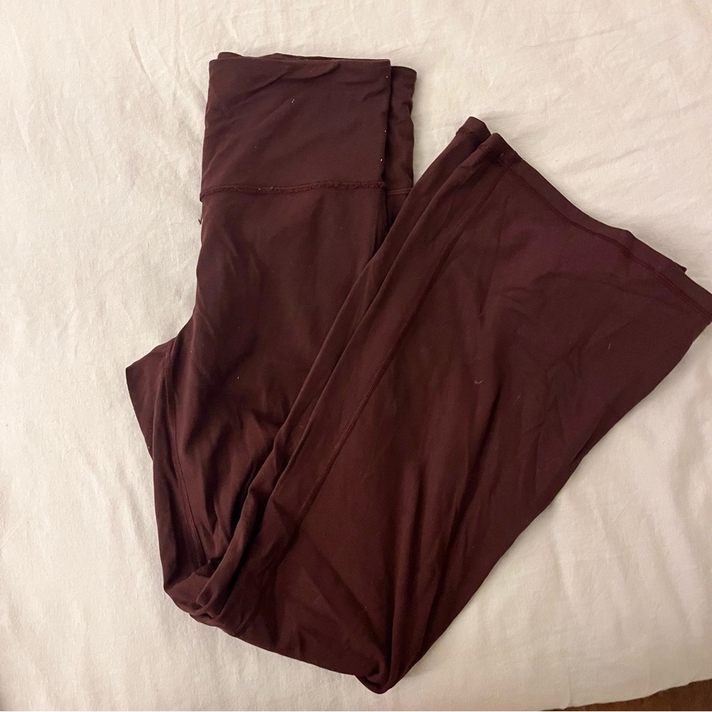 Athleta purple elation flare pant